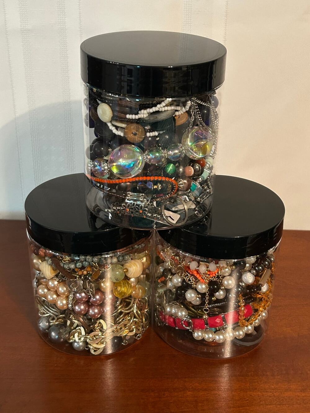 $20.00 Jewelry Treasure Jars | Mystery Vintage & Modern Jewelry Lots
